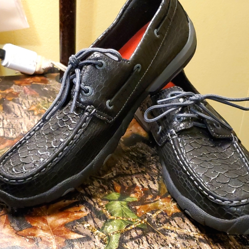 Twisted X loafers (women's 11) black